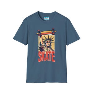 Longboard Skateboard Unisex Soft style T-Shirt - Skater Gift, Skateboarding Apparel, Graphic Tee, Longboarding Shirt, Streetwear Top