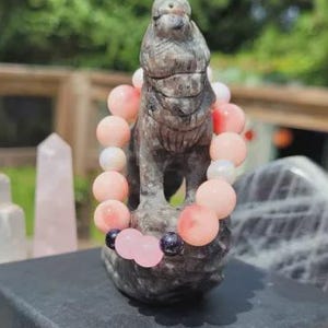Elastic Beaded Bracelet | Axolotl