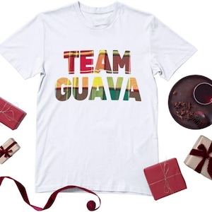 Team Guava T-Shirt, USVI Tart Wars, Caribbean Tee, Island Pride Shirt, Guava Lover Gift, Unisex Tropical Shirt, Caribbean Funny Gift