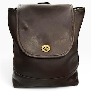 Vintage Coach Large Daypack - Etsy