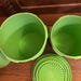 Vintage Green Tupperware Canister Set of 4 - Etsy