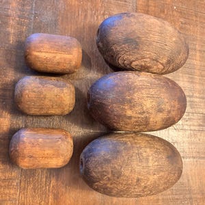 Vintage Wood Bouy Lot, Vintage Wooden Buoy, Wood Buoy Floats, Wood Buoy