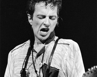 Joe Strummer of The Clash, 1979