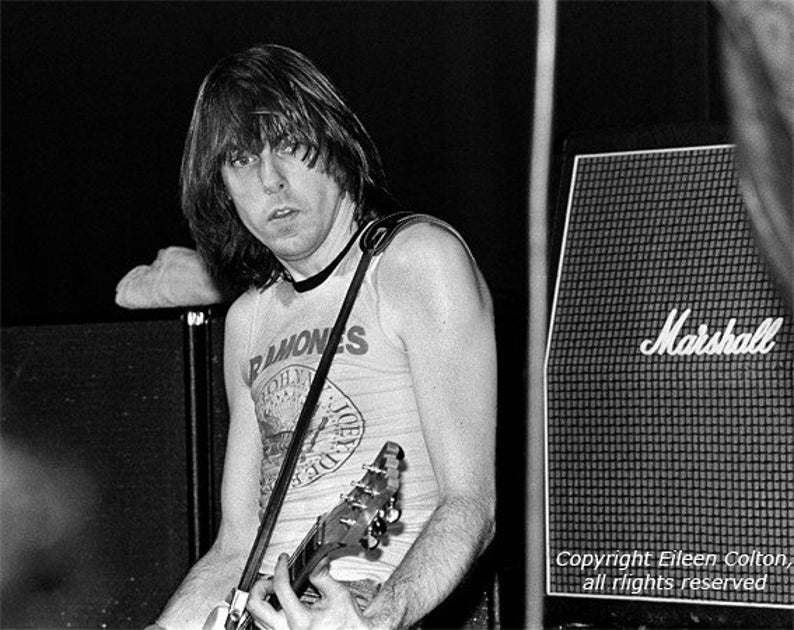 Johnny Ramone of the Ramones, 1979 - Etsy