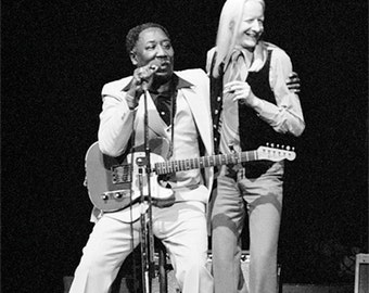 Muddy Waters with Johnny Winter, NYC 1977