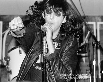 Joey Ramone of the Ramones, 1979 - Etsy
