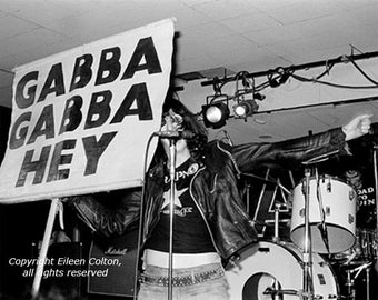 Joey Ramone of The Ramones, 1979