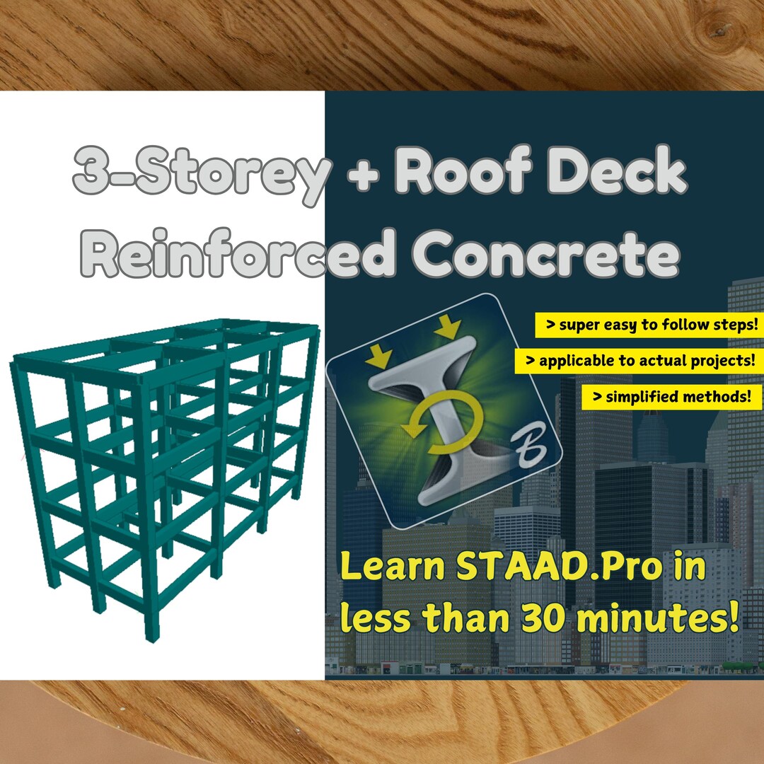 Staad.pro Analysis Example | Guide | Tutorial | Structural Engineering ...