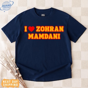 Zohran Mamdani Tee Zohran für Mayor of New York Tee Vote Zohran Rank Zohran Sagen Nein