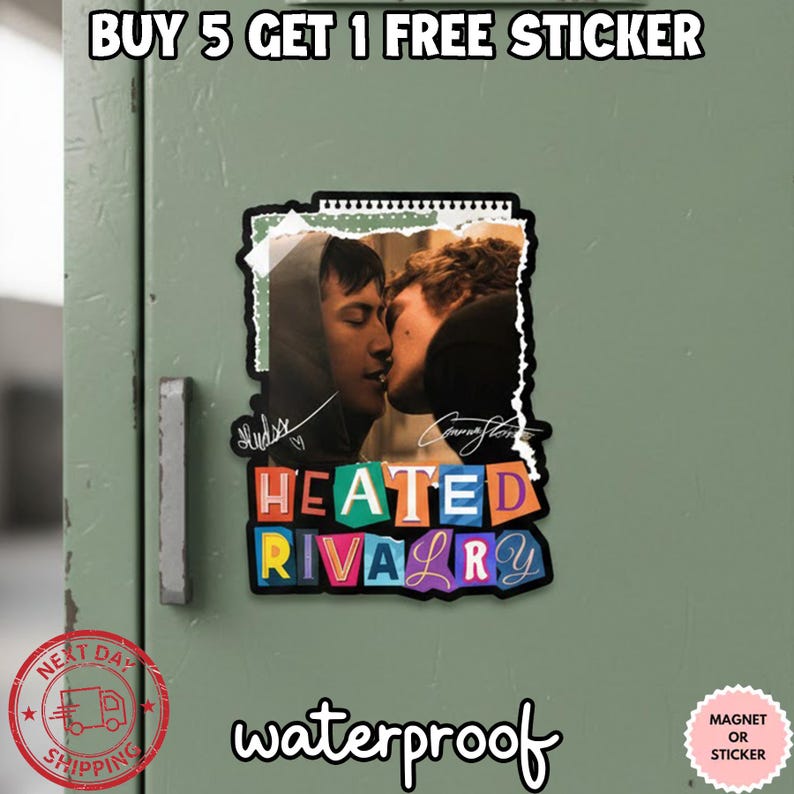 Heated Rivalry Sticker, Funny Laptop Decal, Magnet - Etsy