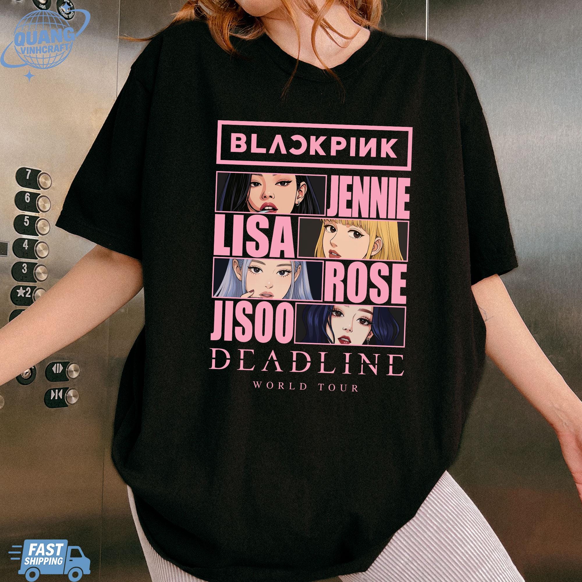 [DEADLINETOUR] BLACKPINK ソウルコン Tシャツ SALE - Blackpink Deadline World Tour 2025 T-Shirt All Size S