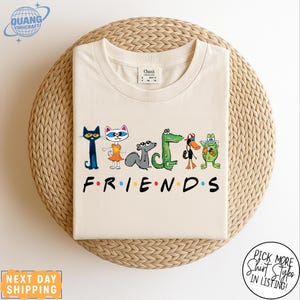 The Pete Cat Friends Children&#39;s Book Shirt, Groovy Cat Sweatshirt, Kindergarten Teacher Shirt, Pete The Cat Reading Rocks, Back To School