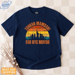Zohran Mamdani Tee Zohran für Mayor of New York Tee Vote Zohran Rank Zohran Sagen Nein