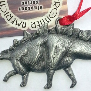 Stegosaurus Ornament, Dinosaur, Christmas ornament