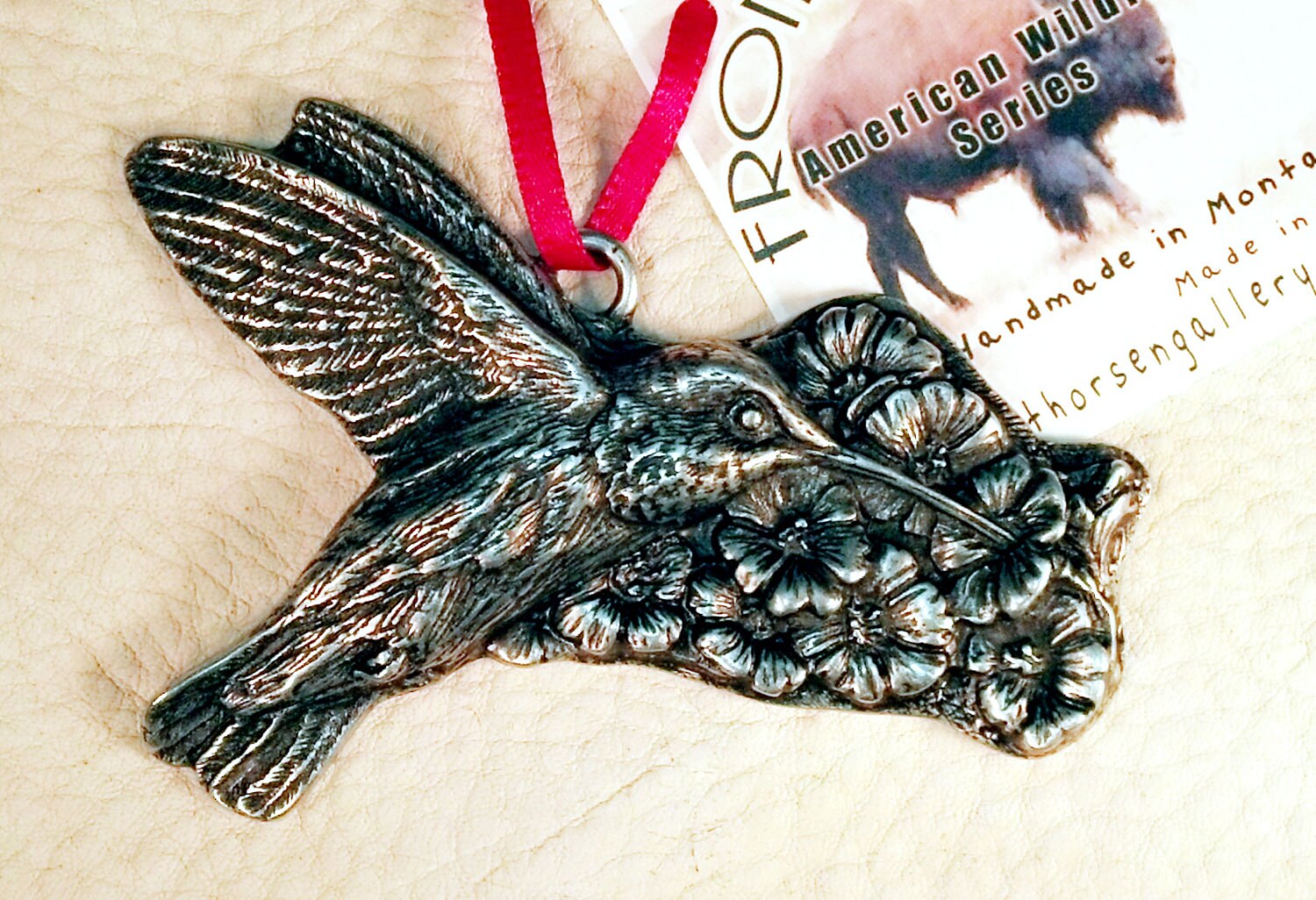 Hummingbird Ornament All Metal Unpainted Christmas Made in Etsy