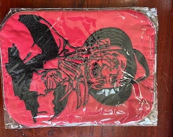 Burned Dream Man Face Mug Rug (faces of horror 2)