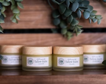 100% Grass-Fed Tallow Balm | Natural Moisturizer | Handmade in Texas