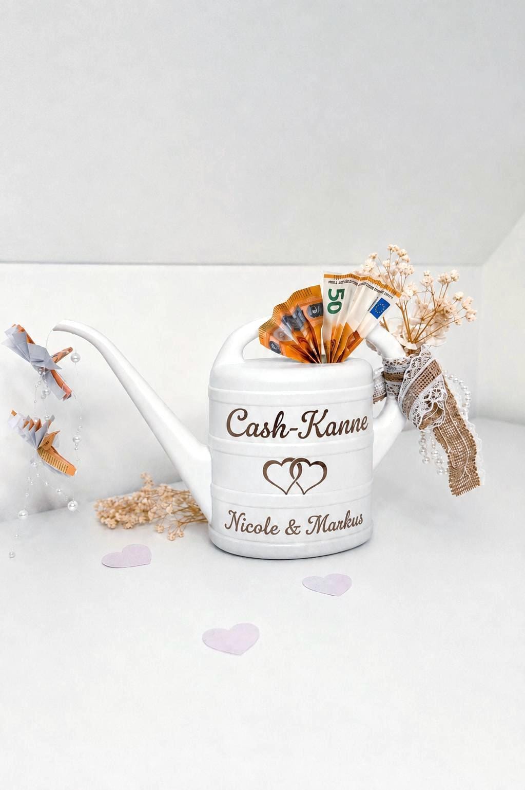 Gießkanne hochzeit