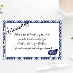 JW Cards | Elders Appreciation Card | Pandemic Encouragement | Shepherds | jw thank you | Spanish |Instant Download