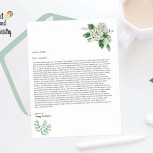 Artigos de papelaria para escrever letras para impressão | Papel para escrever cartas JW | Documento Digital do Ministério | 8,5X11 | Download instantâneo
