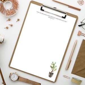 JW Papel de carta imprimible / Página de diario / Hoja Descarga instantánea Papelería / Hoja de escritura digital / Nota de carta en blanco 8.5 x 11 / Imprimible