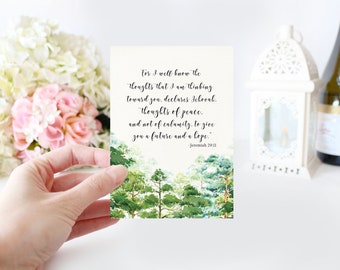 JW Encourage cards | Jeremiah 29 11 | JW printable | instant download