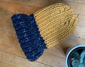 Starry Night beanie, Wildwood beanie, knit beanie, winter accessory, winter hat, chunky knit, bulky knit, statement piece, winter accessory