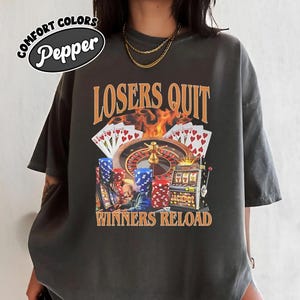Funny Gambling Shirts, Casino T-Shirts, Funny 90s Graphic Sweatshirt, Meme Hoodie Gifts, Las Vegas T-Shirts