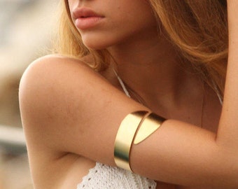 Upper Arm Bracelet, Gold Armlet, Summer Bracelet, Gold Upper Arm Cuff, Greek bracelet, Rose Gold Arm Cuff, Boho Cuff Bracelet Upper Arm Band