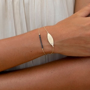 14k Gold Gemstone Bracelet, 14k Gold Chain Bracelet, 14k Gold Bracelet for Woman, Solid Gold Jewelry, Dainty Gold Bracelet 14k, Minimalist