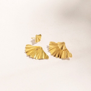 Gold Ear-Jacket Ohrring, Ear-Jacket Ohrkletterer, Gold Ear-Cuff Ohrring, Spike-Krone Ohrring, Gold Ohr-Manschette, freche Ohrringe, Ashanti