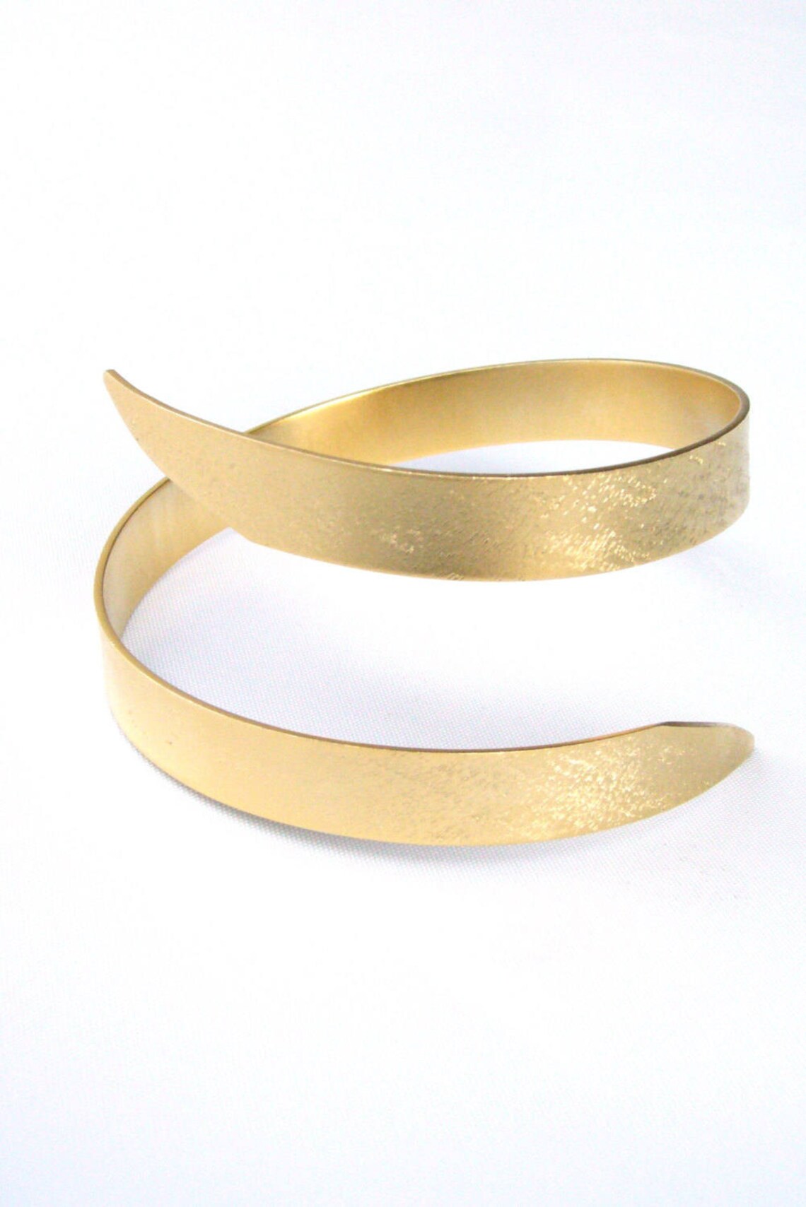 Rose Gold Upper Arm Cuff Bracelet Armlet Womens Bangle Etsy