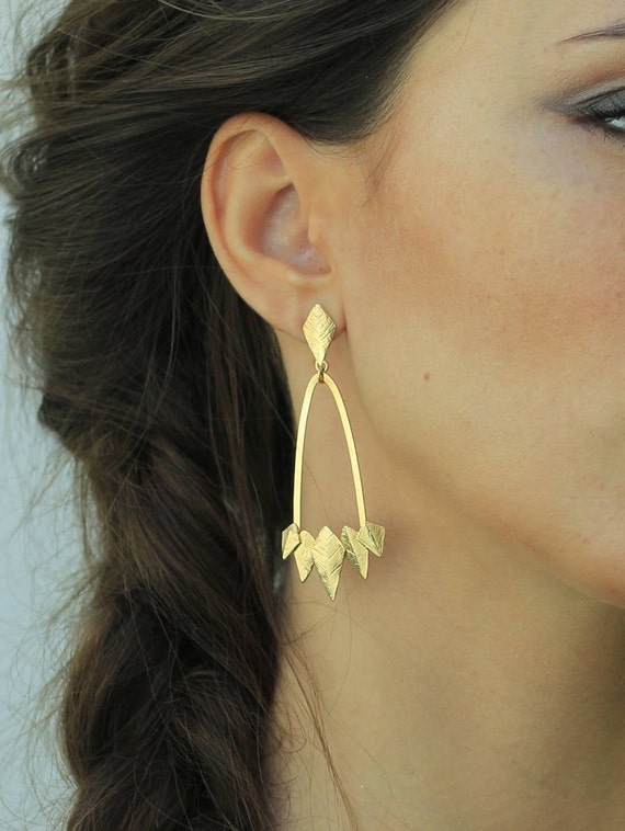 Silver Spike Earrings - Stylish and Edgy Jewelry
