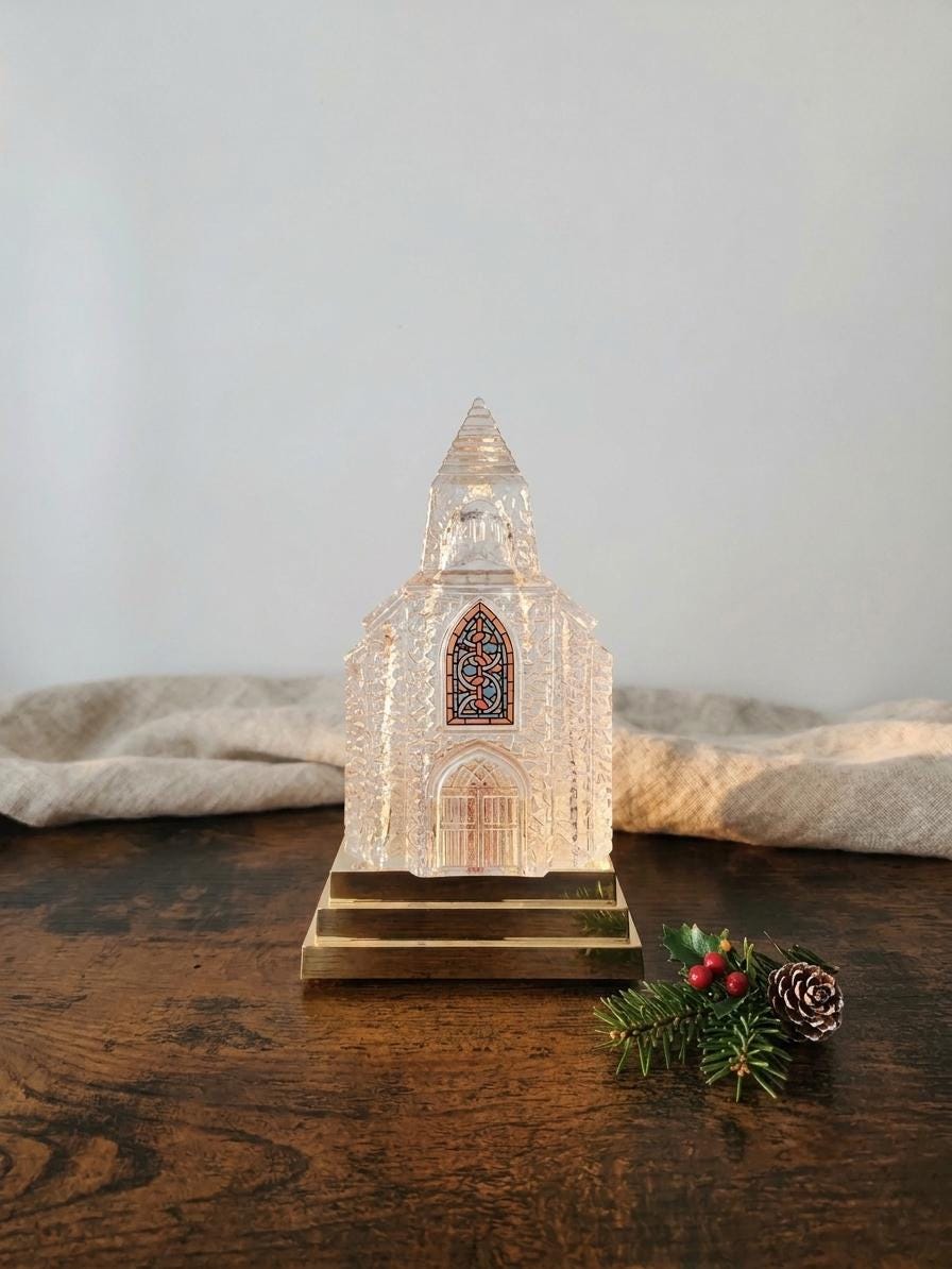 Avon Light up Church - Etsy