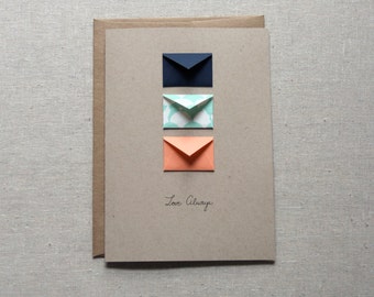 Love Always Tiny Envelopes Card