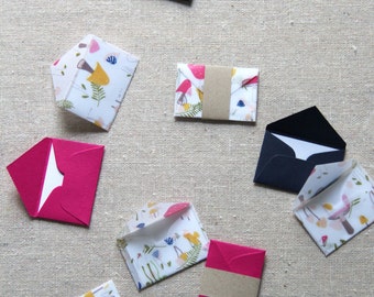 Tiny Love Notes Envelopes and Notes Variety Pack Mushroom Forest