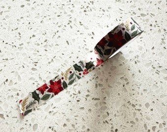 Holiday Floral Washi Tape