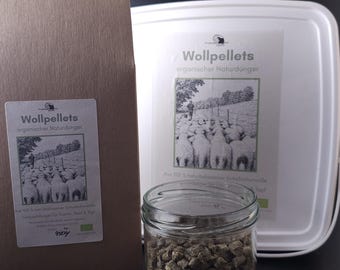 Natürlicher Dünger aus 100% Walliser Schwarznasenschafwolle – für fruchtbare Böden und kräftige Pflanzen zum Start in die Gartensaison.