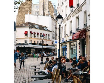 Parisian Cafe Fine Art Poster