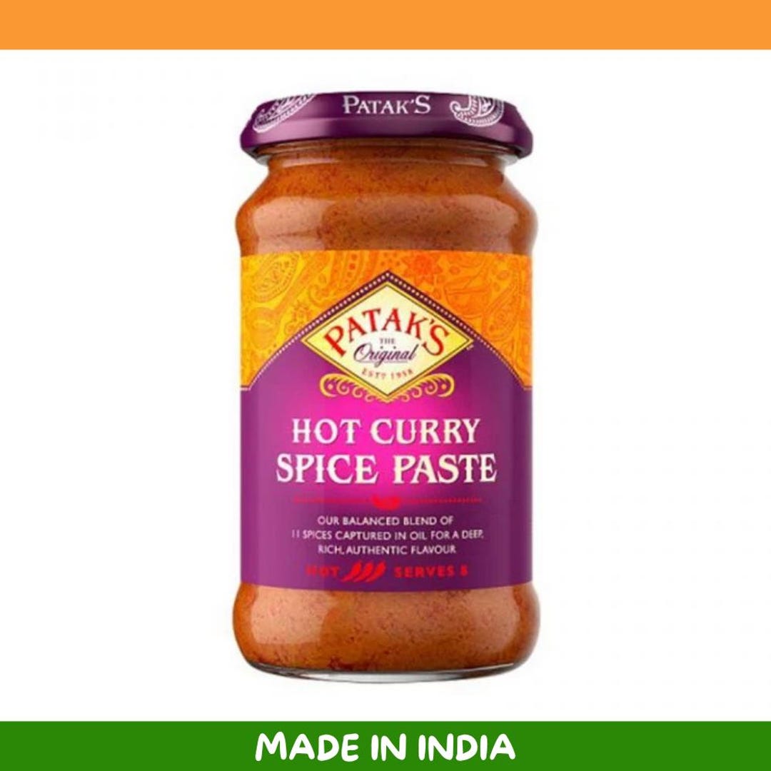 Patak’s Extra Hot Curry Paste – Intense & Authentic Indian Heat (283 G ...