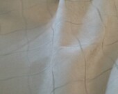 Squares EMBRODERIED BUTTER Blonde Gold SUEDED Microfiber Upholstery Fabric, 25-57-08-108