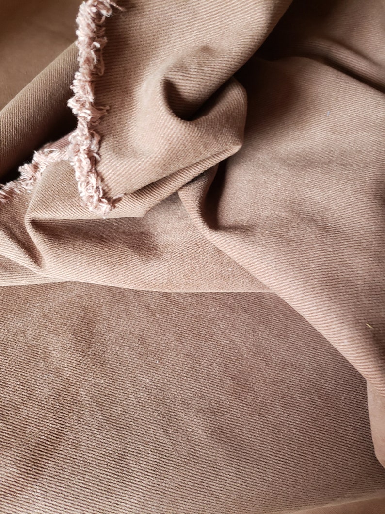 Liberty Mushroom Cotton Twill Remnant main image 1