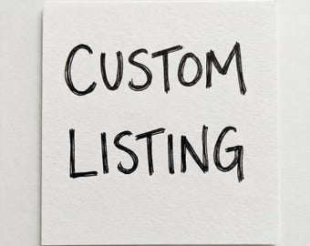 Custom Listing