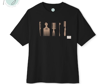 Oversized/Boxy Crowned Resistance, Black power, Black womanhood Tee