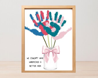 Mother’s Day Craft for Multiple Kids | Printable Mother’s Day Card from Kids | Classroom Activity | DIY Mom Gift | Keepsake Template