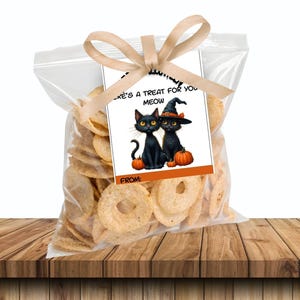 Editable Halloween Gift Tags
