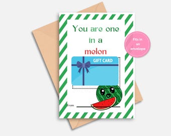 Printable Gift Card Holder, Thank You Card Holder, Birthday Gift Card Printable, DIY Money Holder, Instant Download Gift