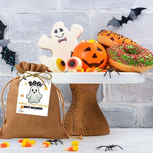Editable Halloween Gift Tags
