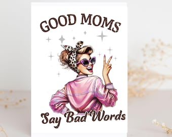 Funny Mother's Day Card | Vintage Mother Printable | Best Mom Ever Card