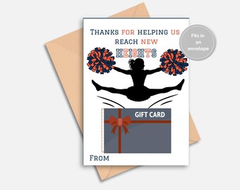 Porta carte regalo Cheer Coach